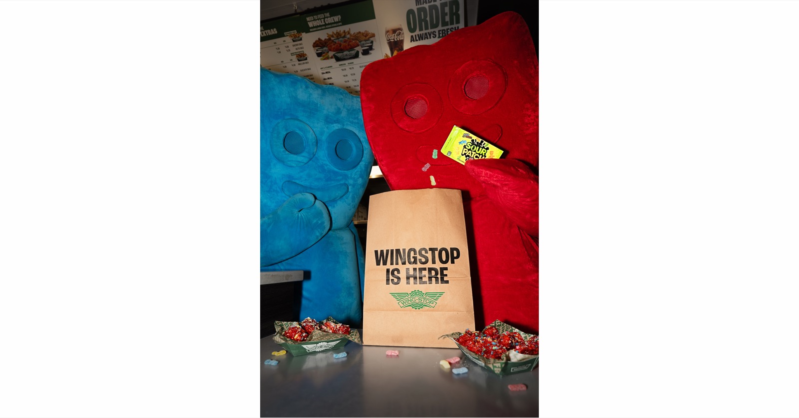 Wingstop and SOUR PATCH KIDS Wicked Punch collaboration