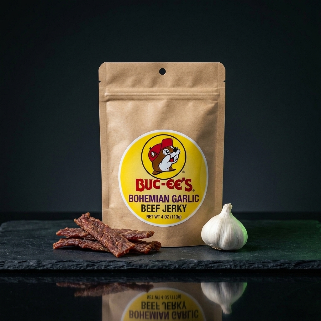 Buc-ee's Bohemian Garlic Beef Jerky